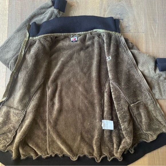 Degre 7 Women's Full Zip Fleece Coats&Jacket Dark Brown (Size L) - Picture 12 of 12